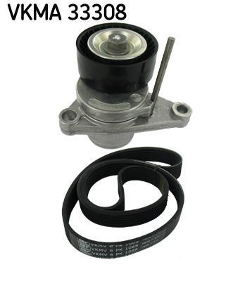 Kit de courroie d'accessoire (Courroie d’alternateur) SKF ref. VKMA 33308